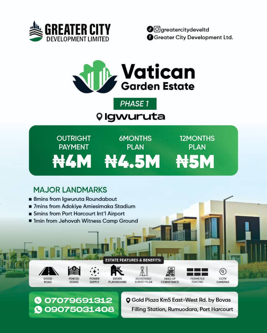 Vatican Garden Estate Phase I